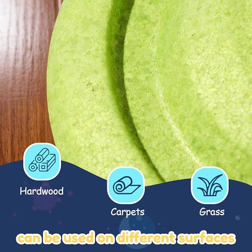 Image of LoomLark Balance Stepping Stones for Kids 6PCS EPP River Stones with 3 Mini Planet Ball Indoor and Outdoor Coordination Game Sensory Toys Toddler Ages 3 4 5 6 7 8+