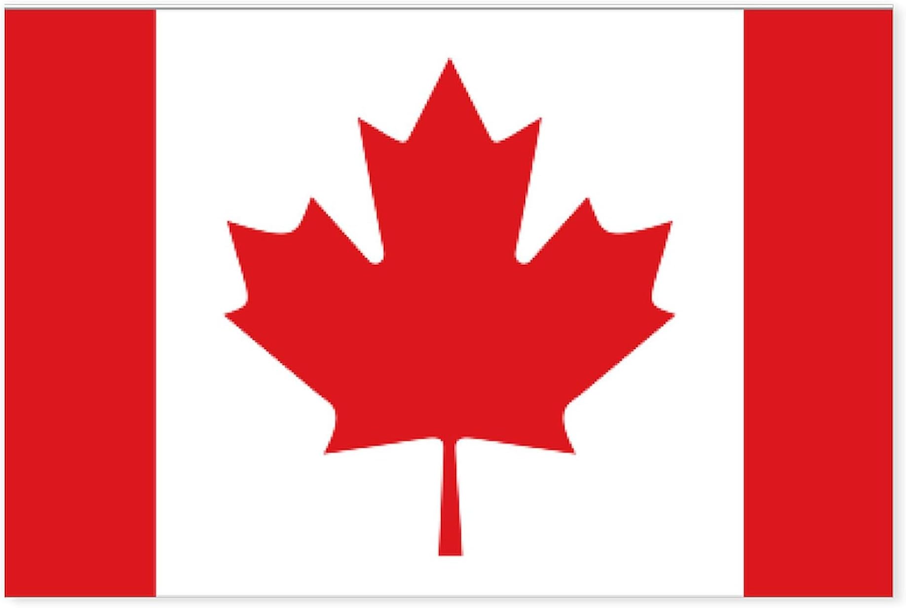CafePress Canada National Flag Postcards (Package of 8), 6"x4" Printed Note Card