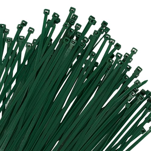 Opiniones y reviews de Plastico verde , tabla con los diez mejores. 46 200 bridas de nailon con cierre, color verde, multiusos, bridas de plástico ultrafuertes con resistencia a la tracción de 40 libras