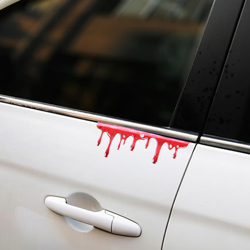 Halloween Vehicle Decor FDAIUN Halloween Car Stickers - Reflective ...
