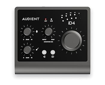 audient id4 mkⅡ iD4 - 2in / 2out Audio Interface - Your recordings made better