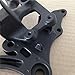 HTTMT MT390-004-BK Black Front Rider Foot Pegs Bracket Compatible with Suzuki Gsxr600 Gsxr750 2006-2010