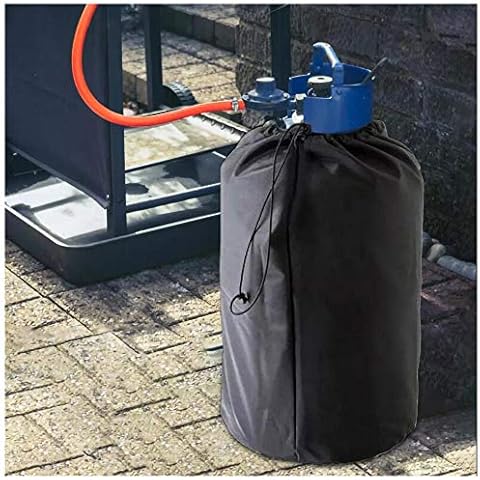 Farbrich Propane Tank Cover, 20lb Gas Bottle Covers Waterproof Dust-proof for Outdoor Gas Stove Camping Parts Dust Protection Cover(bottle not included) Cover