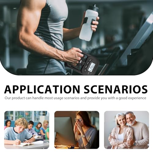 Digitaler Handkraftmessgerät: 396lb/180Kg Hand Dynamometer, Elektronische Griffkraft Messgerät, LED Display Grip Strength Trainer mit USB-Ladekabel, Intelligent Einfühlsam Griffkraftmessgerät