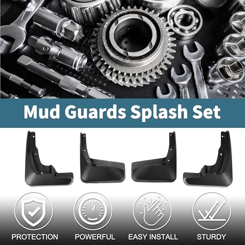 Image of Mud Flaps Splash Guards for Toyota Venza AV10 2013-2016 Front & Rear Mud Guards W /Mount Accessories