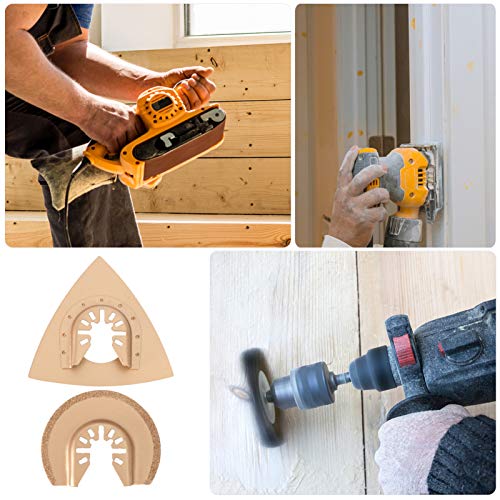 NICEXMAS 2 PeÃ§as de LÃ¢minas Oscilantes de Carboneto de MÃºltiplas Ferramentas de SubstituiÃ§Ã£o de