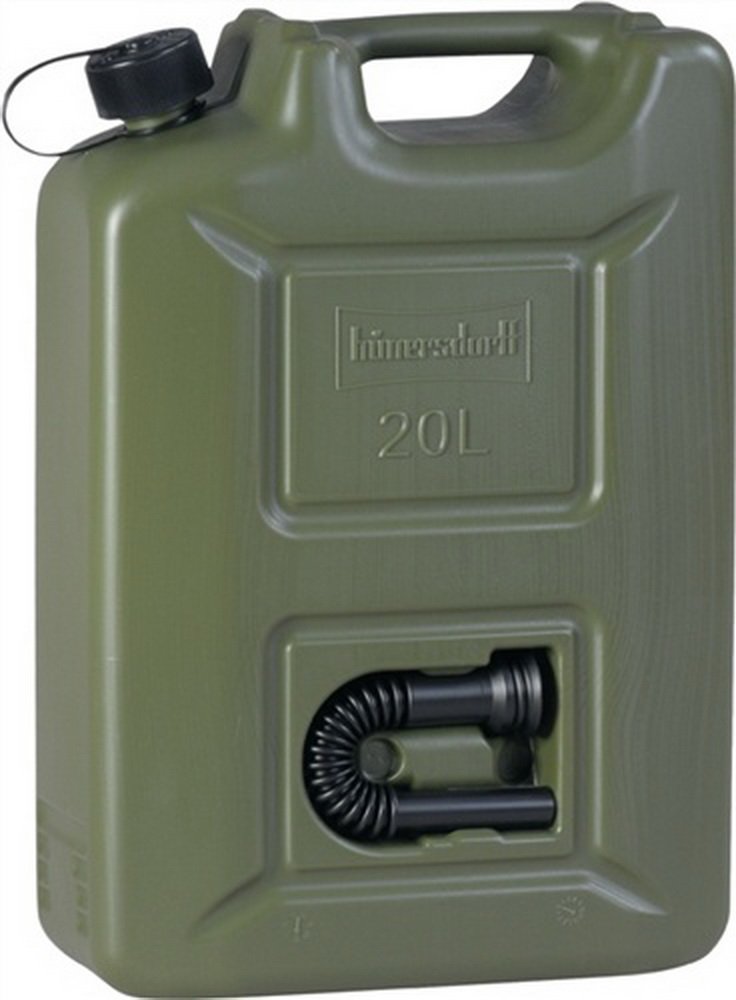 Benzinkanister ARMY 20 Liter Profi-Kanister oliv NEU PRO UN