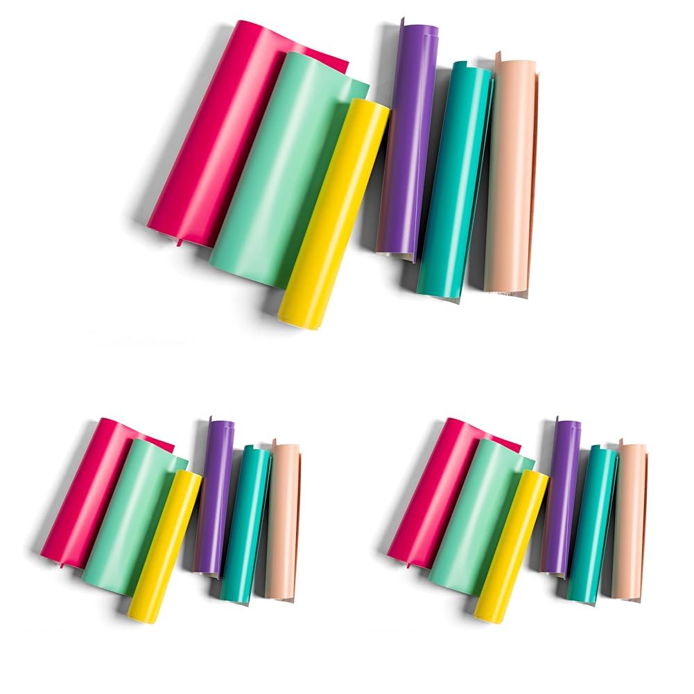 Snapklik.com : Cricut Premium Vinyl - Removable, 12” X 12” Adhesive