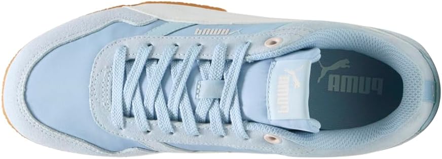 PUMA Womens Bella Donna Nylon Lace Up Sneakers Shoes Casual - Blue