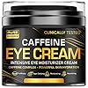 Caffeine-Eye-Cream-For-Anti-Aging-Dark-Circles-Bags-Puffiness-Great-Under-Eye-Skin-Face-Tightening-Eye-Lift-Treatment-For-Men-Women-17oz Caffeine Eye Cream For Anti Aging, Dark Circles, Bags, Puffiness. Great Under Eye Skin + Face Tightening, Eye Lift Treatment For Men & Women 1.7oz