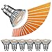 Produktbild EACLL GU10 LED Warmweiß 5.8W Stufenlos Dimmbar und CCT Leuchtmittel, 6er-Pack. 370 Lumen 2000K-2700K Birnen, AC 230V Flimmerfrei Strahler, Lichtwinkel 120 ° Spot, Kontinuierlich Dimmen über Dimmer