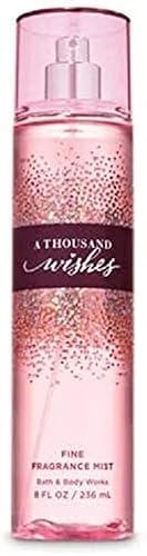 Bath & Body Works A Thousand Wishes By Bath & Body Works - Fragancia fina en niebla de 8 onzas, 8 onzas