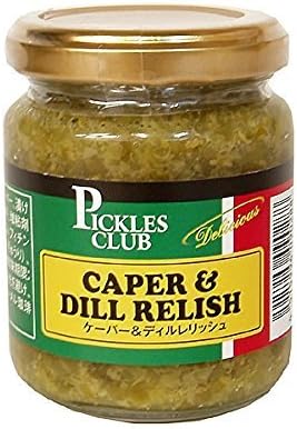 Amazon ピクルスクラブ ケーパー ディルレリッシュ 125g ピクルスクラブ 野菜の缶詰 瓶詰 通販