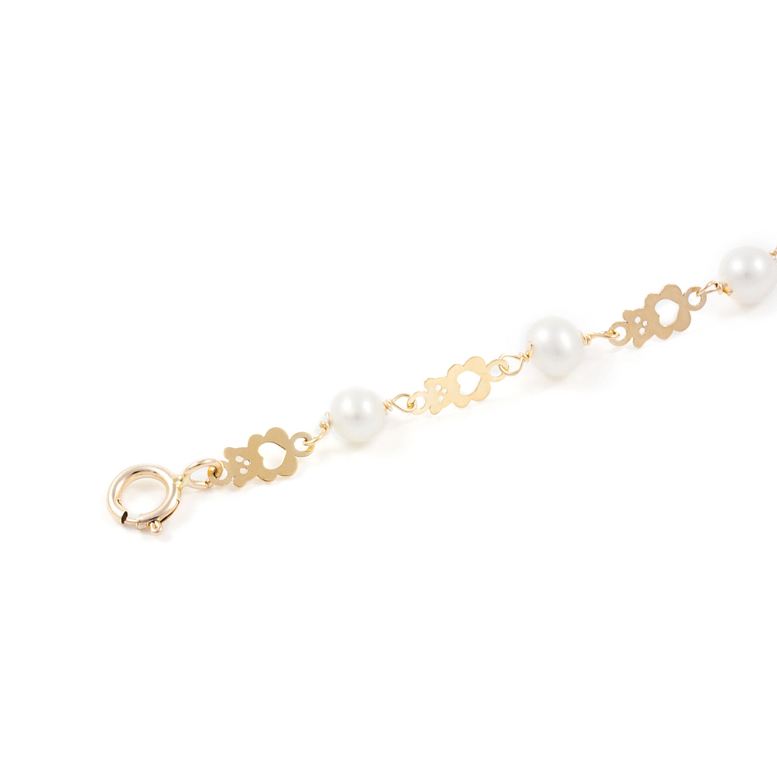 Monde Petit Bracciale per bambini - oro giallo 9k (375)
