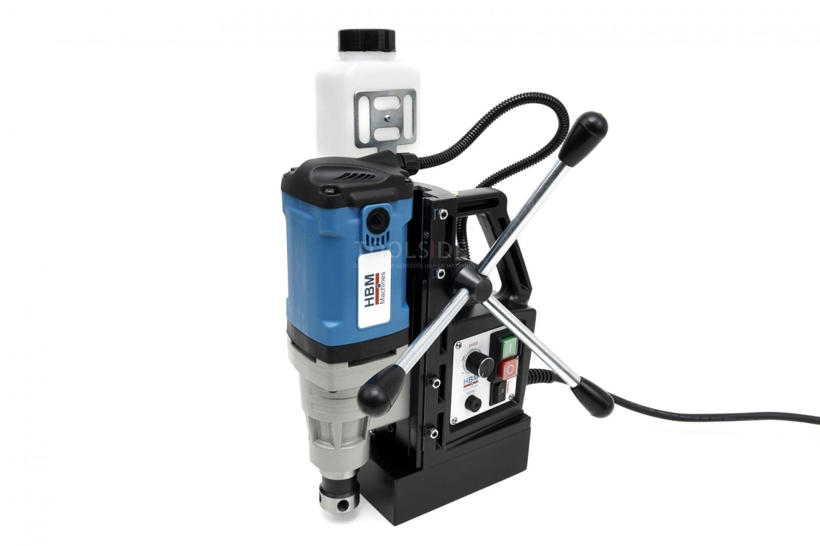 Trapano magnetico professionale HBM 35 mm a velocità variabile
