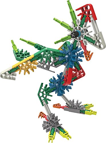 K'NEX Creation Zone Building Set 50 Model 417 Piece Educational Learning Kit with Storage Tub, Engineering Construction Toys for Kids 5+ Basic Fun 16511