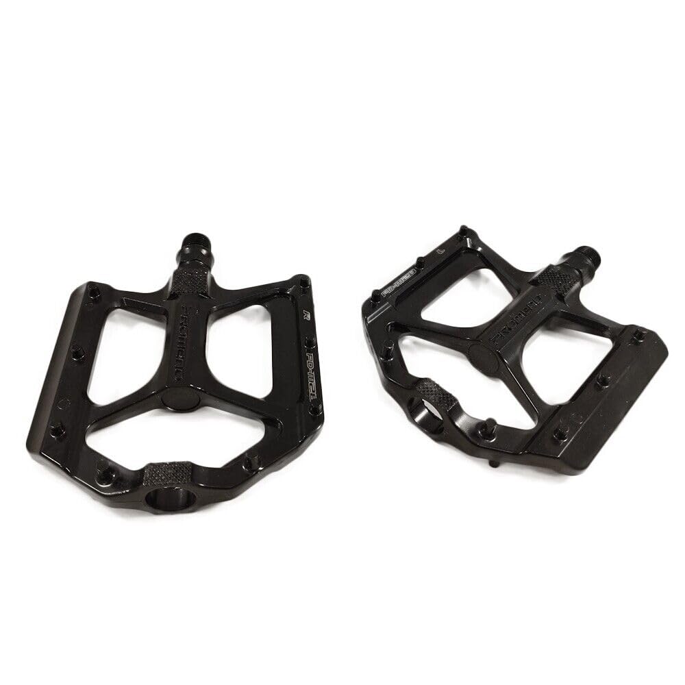 Pédales De Vélo En Aluminium SPFASZEIV – CNC, Doubles Roulements, Anti-dérapantes – Pour VTT, BMX, Route – 9/16 Pouce