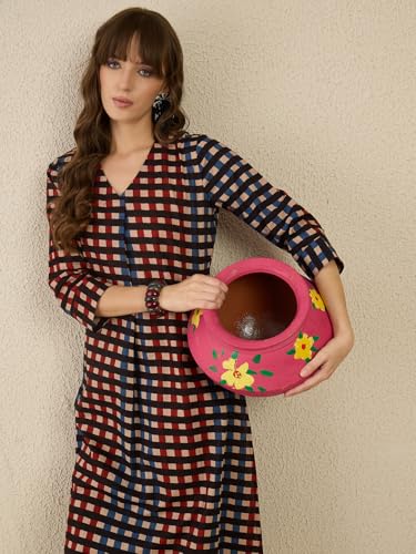 Image of INDO ERA Women Pure Cotton Kurta Palazzo Set | Printed Kurta with Palazzo Pants | Summer Friendly, Office Wear Co-Ord Set | Cord Set For Women Cotton