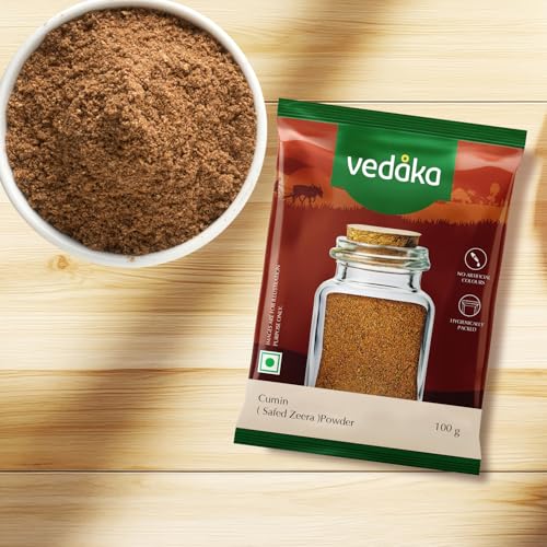 Image of Amazon Brand - Vedaka Cumin Powder | 100 gram | Safed Zeera