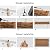 Venetian Shutter Blinds,Reed Roller Blind,Natural Reed Curtains,Breathable Roman Blinds with Lifter,for Indoor/Outdoor/Gazebo/Balcony/Patio,All Installation Parts Included (Size : 122x152cm/48x60in)