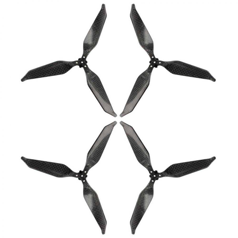 Eliche pieghevoli a basso rumore in fibra di carbonio 8331 2 pale 3 pale CW CCW compatibili con Pro Platinum Drone 1 coppia 2 coppie(2 pairs 3Blade)