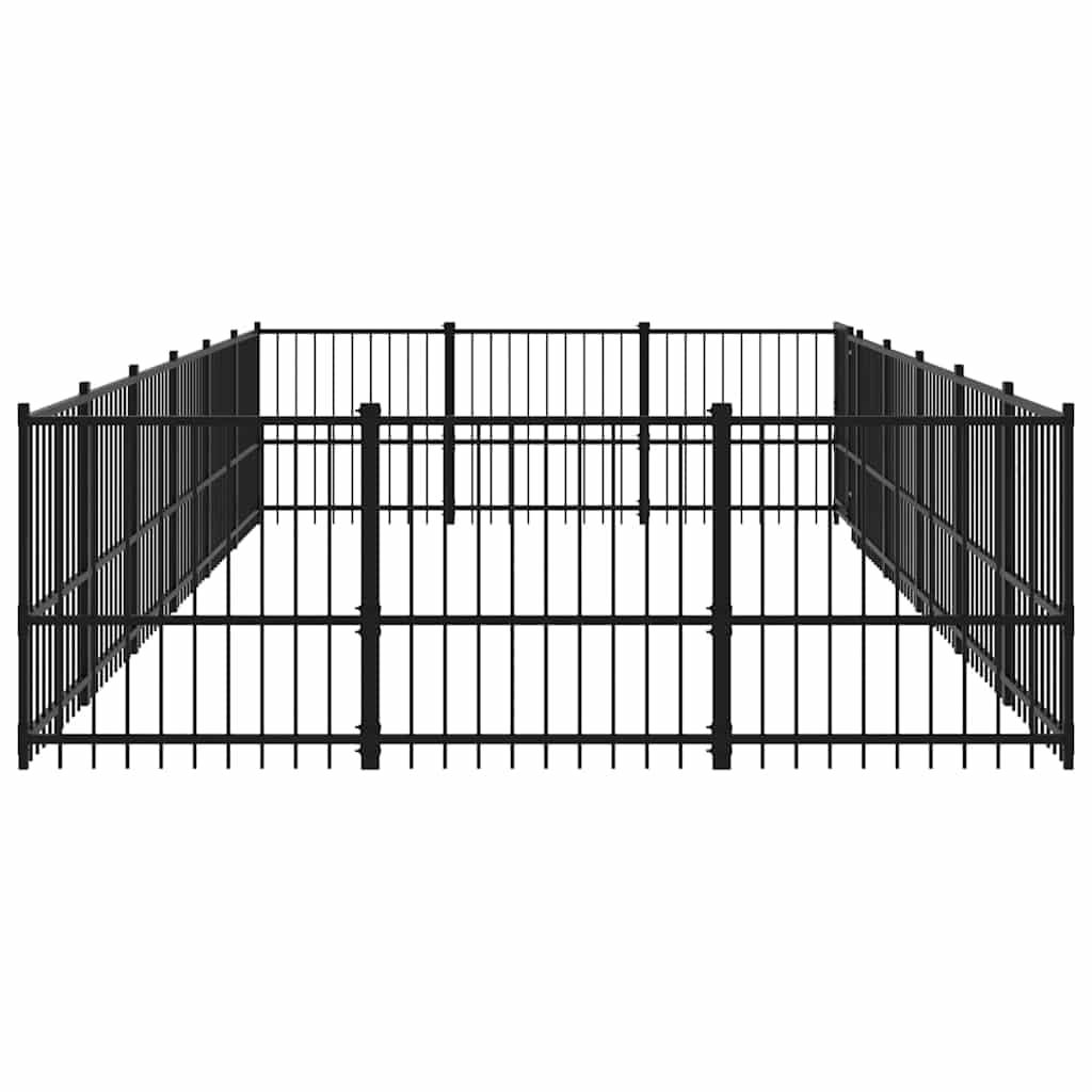 Cuccia in acciaio per cani, 16,94 m²