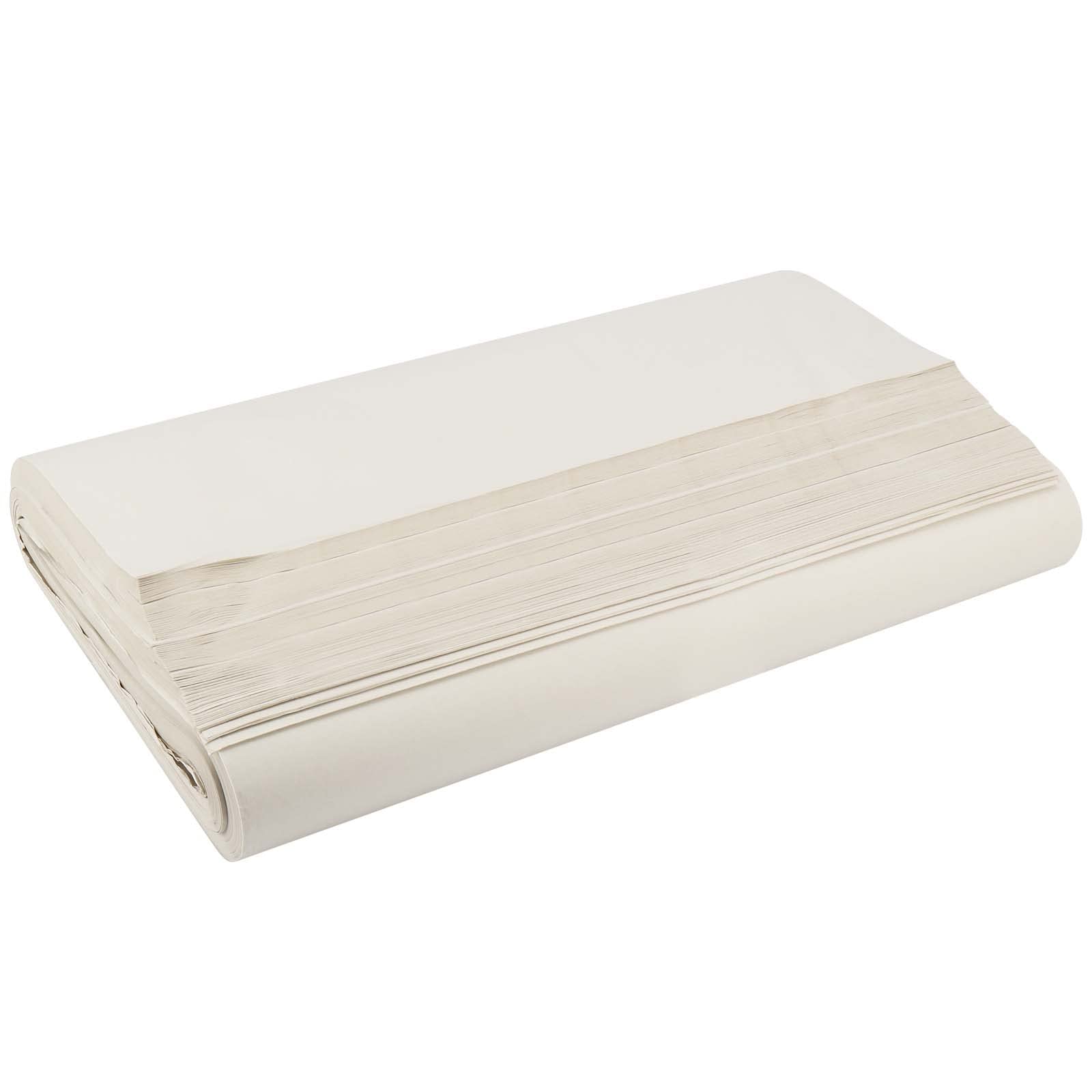 MUKLEI Lot de 400 feuilles de papier d'emballage pour cartons de déménagement, feuilles vierges non imprimées pour emballage, expédition ou projets de bricolage 43,2 x 68,8 cm