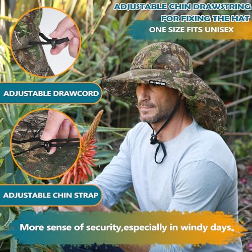 Image of Solaris Sun Hat with Neck Flap, UPF 50 Sun Protection Lightweight Sun Cap for Men Women, Wide Brim Hat for Fishing Hiking