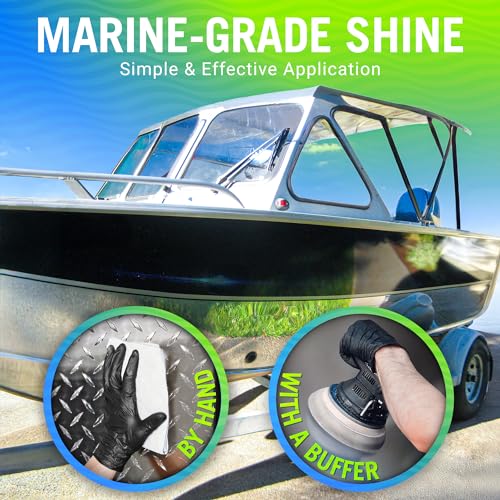 Image of Marine Aluminum Polish, Boat, Pontoon, Jon, and Canoe, Aluminum Restorer