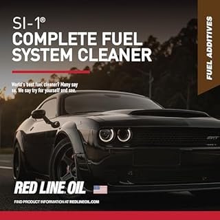 Red Line 60103 SI-1 Complete Fuel System Cleaner, Cleans and Prevents Corrosion in Fuel Systems, Cleans Injectors, Carburetors, Valve and Combustion Chamber Deposits - 15 Ounce (2 Pack)