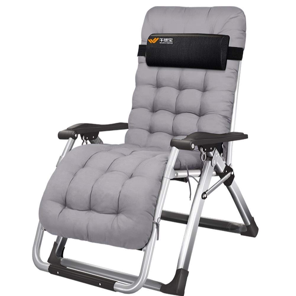 Chaises Pliantes Robustes à Pieds Carrés en Acier : Bain de Soleil Gravité Zéro