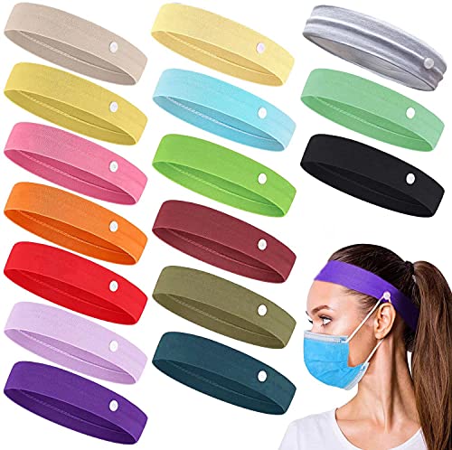 Bandeaux à Boutons Élastiques avec Support de Protection d'Oreille - 2