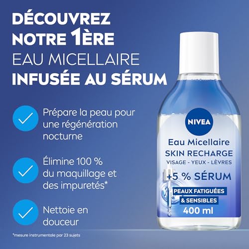 Eau Mécillaire Au Sérum De Panthenol Nivea Le Flacon De 400ml - vue 3