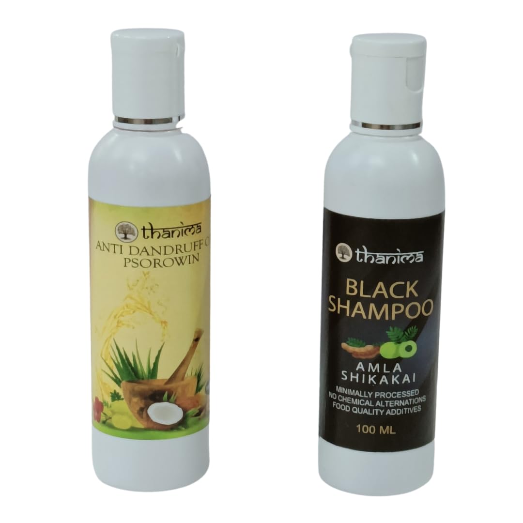 Thanima Dandruff Shampoo and Oil, 100ml Each, Combo Pack-image-46