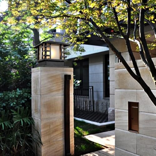 Pilier Lumineux Extérieur 30CM : Lampadaire Étanche pour Jardin et Balcon