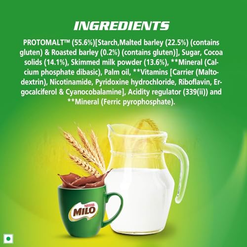 Image of Milo Activ-Go Chocolate Malt Drink Powder 400g, Imported. (Pack of 2)