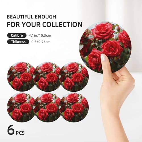 Dessous de verre décoratif avec support idée cadeau maison idéal - 4