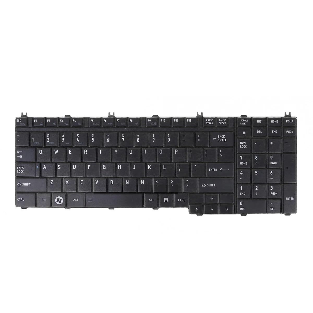 per Toshiba per Qosmio A500 A505 G50 G55 X300 X305 X500 X505 L350 L350s L355 L355s L500 L505 P Layout degli Stati Uniti Tastiera del Computer Portatile