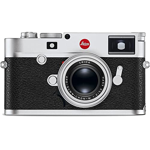 Leica M10 - R Digital Rangefinder Camera (Silver Chrome) (20003) + 64GB Extreme Pro Card + Corel Photo Software + Card Reader + Case + Cleaning Set + Flex Tripod + Cap Keeper - Starter Bundle - Image 3