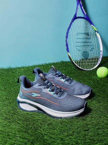 Image of Action | Athleo | TURBO-1501 | Men's | Lace-Up | Running | Shoes | Trendy | Lightweight | Comfortable | Durable | Sports | Shoes