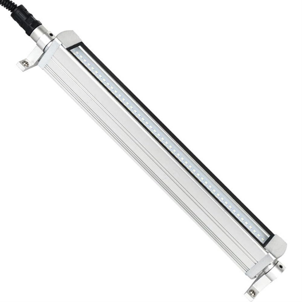 DONGXIAO Przeciwwybuchowa rura oświetleniowa LED, regulowany kąt oświetlenia 360 stopni obrotowy do oświetlenia stanowiska pracy, uniwersalny 24V-36V lub 110V-220V(16W/24-36V)