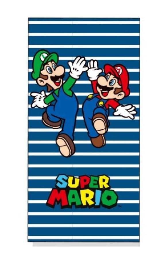 ILS I LOVE SHOPPING Serviette de Plage Serviette de Plage et de Piscine en Microfibre CM. 140X70 séchage Rapide, Ultra Doux (Mario)