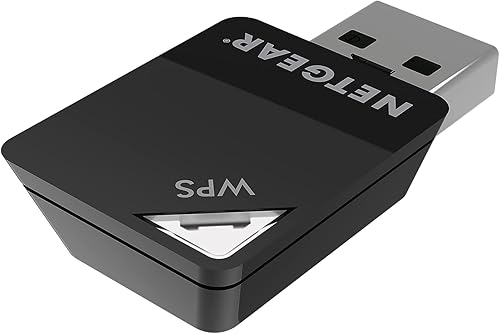 Miniatura 2 de NETGEAR Mini adaptador WiFi 5 USB 2.0 (A6100) - Velocidad inalámbrica de doble banda AC600 (hasta 600 Mbps), funciona con cualquier enrutador WiFi 5