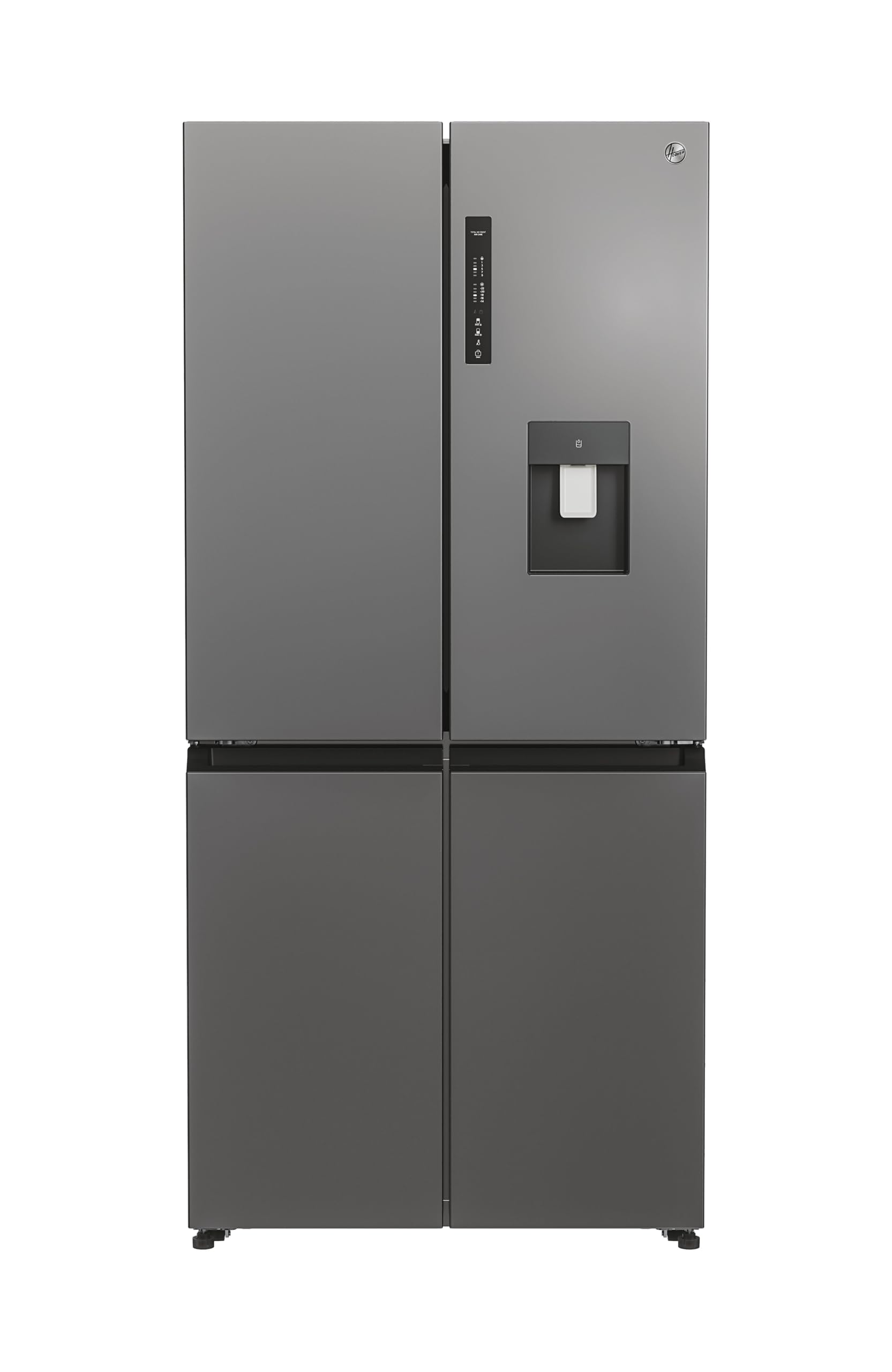 Hoover Hhcr3818Ewpl Non Plumbed Total No Frost American Fridge Freezer, E Rated