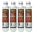 Aquatic Life Twist-in Mixed-Bed Color Changing Deionization Resin Filter Cartridge for Reverse Osmosis Deionization System RO/RODI Units, 4-Pack