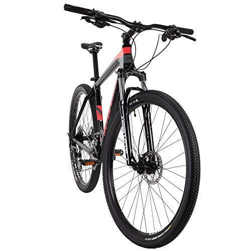 Royce Union Rcf Lightweight Carbon Mountain Bike, Matte Black, 29 Inch Wheels / 17.5 Inch Frame #TOP5
