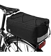 Lixada Insulated Trunk Cooler Bag Cycling Bicycle Rear Rack Storage Luggage Bag Reflective MTB Bi...