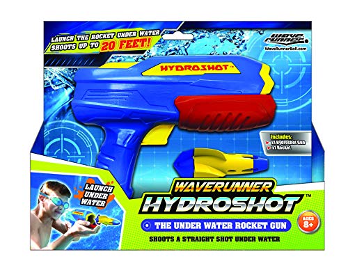 Wave Runner Hydroshot Underwater Rocket Launcher- The Best Water Gun For Kids | Shoots A Straight Shot Under Water For Up To 20 Feet! (Single) #TOP2