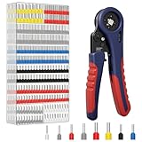 【🔧 Large Capacité d'Application】Avec une plage de sertissage allant jusqu'à 0,08-10 mm², cette pince à embouts offre une forte compatibilité. Elle gère sans effort diverses exigences complexes, comme le câblage de panneaux solaires, les faisceaux de câbles automobiles et les réparations d'appareils ménagers. Une pince à sertir pour de nombreuses utilisations.