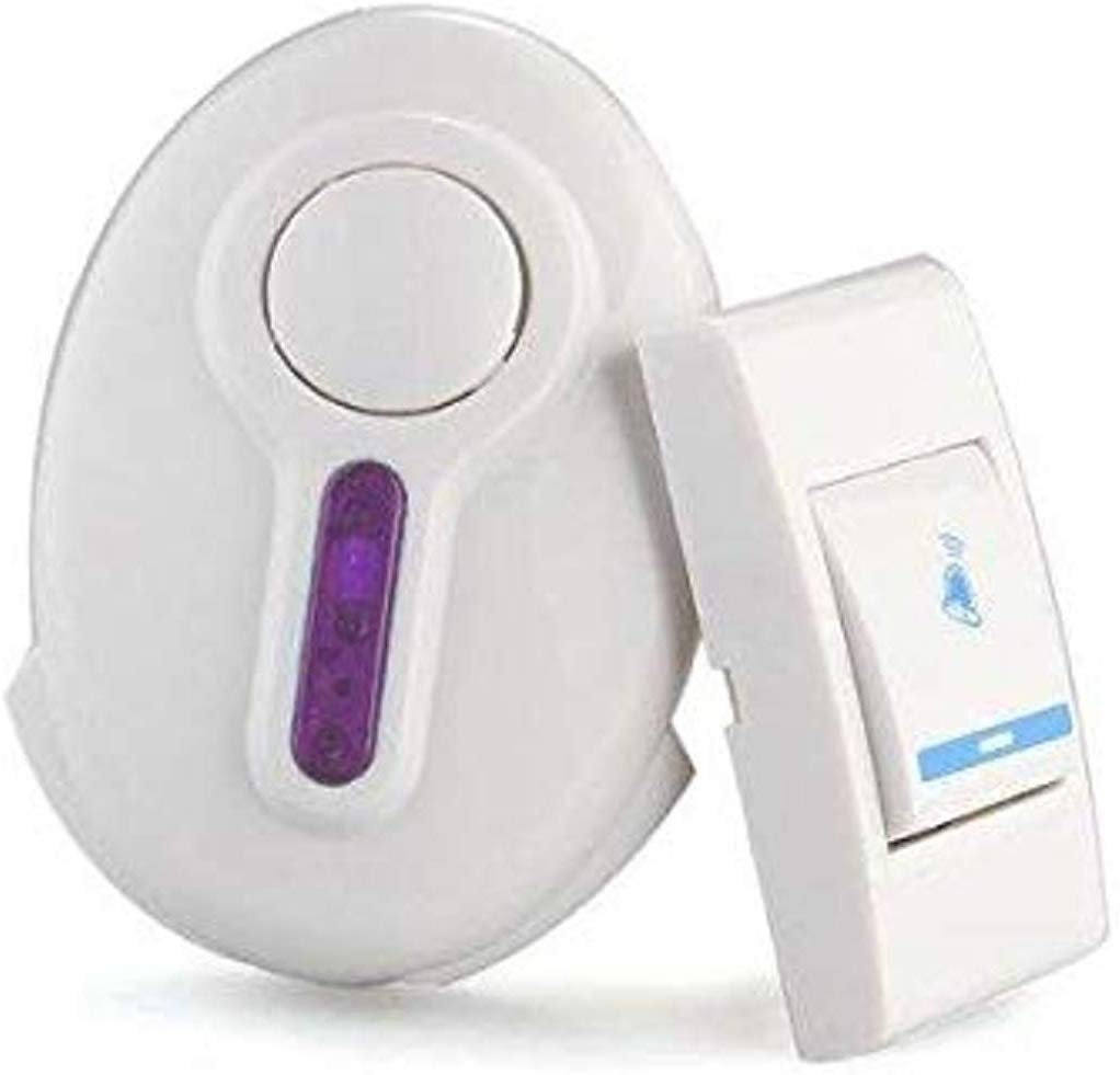 Holy Delight Long Range Wireless Remote Door Bell Operating Range In Open Air Calling Bell 1 Receiver 1 Transmitter, Wireless Door Chime for Use Remote Bell/Office Bell/Household Bell/Hotel Bell/Home Bell (B07ZJCVNN6) Amazon Price History, Amazon Price Tracker